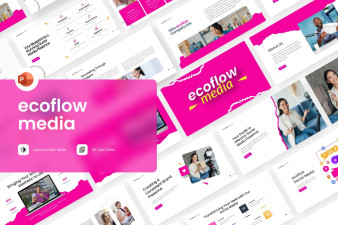 Ecoflow Social Media PowerPoint Template